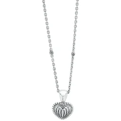 Shop Fluted Heart Pendant Necklace Pendant Necklaces