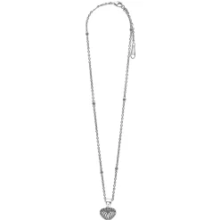 Shop Fluted Heart Pendant Necklace Pendant Necklaces