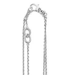 Shop Fluted Link Station Necklace Long Necklaces