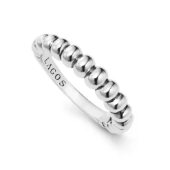 Best Sale Fluted Stacking Ring Caviar Rings