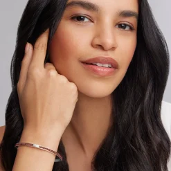 Store Garnet Bangle Silver