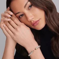 Online Garnet Cuff Bracelet | 8Mm Gemstones