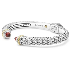 Online Garnet Cuff Bracelet | 8Mm Gemstones