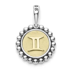 Fashion Gemini Zodiac Charm Two-Tone