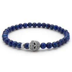 Best Sale Gemstone Skull Stretch Bracelet Gift Set Gemstones