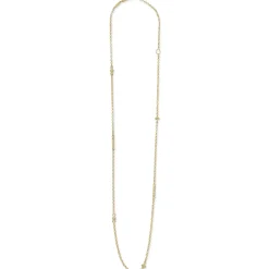 New Gold Caviar Chain Necklace Gold