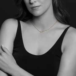 Best Gold Diamond Sphere Necklace Gold