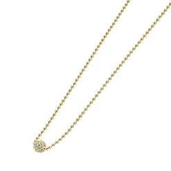 Best Gold Diamond Sphere Necklace Gold
