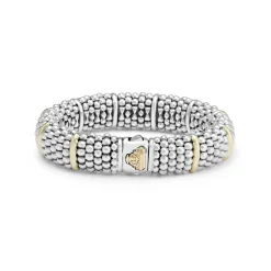 Hot Gold Station Caviar Bracelet | 15Mm Two-Tone