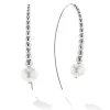 Cheap Graduated Bead Pearl Earrings Drop Earrings