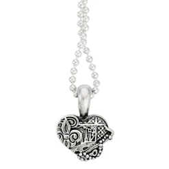Best Sale Heart Of New Orleans Pendant Necklace Silver