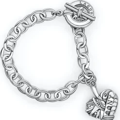 Cheap Heart Of New York Charm Bracelet Silver