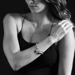 Best Heart Of Philadelphia Charm Bracelet Silver