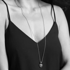 Sale Heart Of Seattle Pendant Necklace Silver