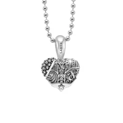 Online Heart Of Texas Pendant Necklace Silver