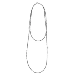 Sale Hematite Necklace Silver