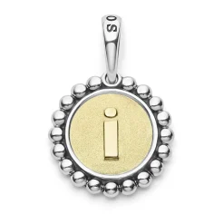 Outlet I Initial Charm Two-Tone