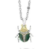 Flash Sale Jade Beetle Diamond Pendant Necklace Gemstones
