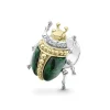 Hot Jade Diamond Beetle Pin Diamonds