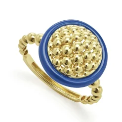 Cheap 18K Gold And Ceramic Circle Ring Gold