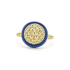 Cheap 18K Gold And Ceramic Circle Ring Gold