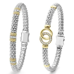 Online 18K Gold And Diamond Bracelet Gift Set Diamonds