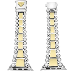 Fashion 18K Gold And Stainless Steel Watch Bracelet-42-49Mm Watch Bracelets