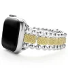 Sale 18K Gold And Sterling Silver Caviar Beaded Watch Bracelet-38-45Mm Two-Tone