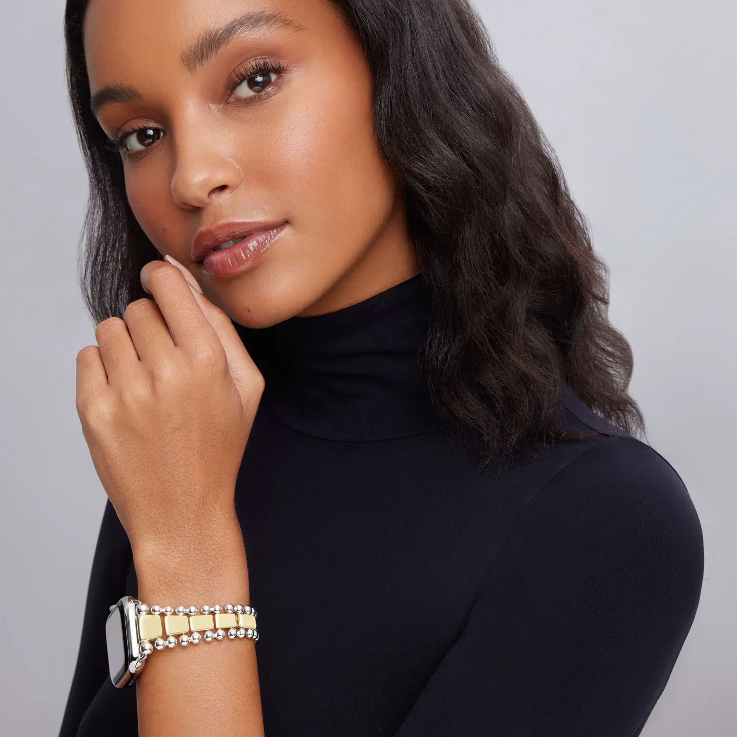 Flash Sale 18K Gold And Sterling Silver Watch Bracelet-42-49Mm Two-Tone