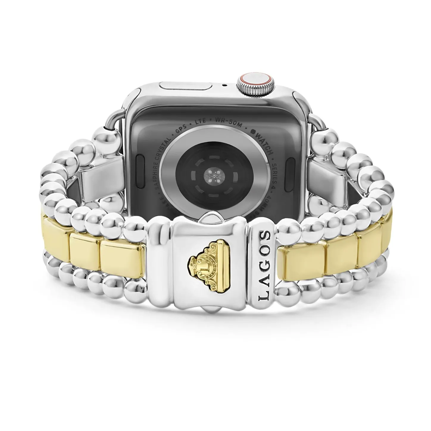 Flash Sale 18K Gold And Sterling Silver Single Diamond Watch Bracelet-38-45Mm Two-Tone