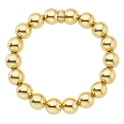 Outlet 18K Gold Bead Bracelet 12Mm Gold