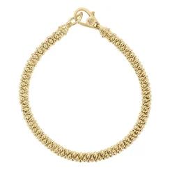 Clearance 18K Gold Beaded Bracelet | 4Mm Gold