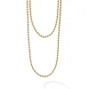 Fashion 18K Gold Beaded Necklace Long Necklaces