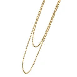 Fashion 18K Gold Beaded Necklace Long Necklaces