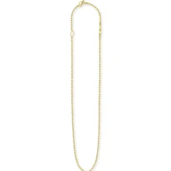 Shop 18K Gold Beaded Toggle Necklace Gold