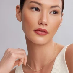 Clearance 18K Gold Caviar Beaded Necklace Chains