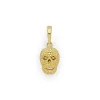 Cheap 18K Gold Caviar Beaded Skull Amulet Amulets