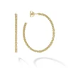 Store 18K Gold Caviar Hoop Earrings Hoop Earrings