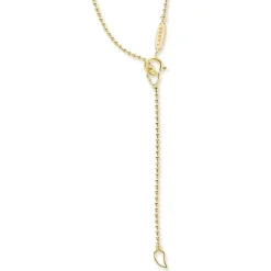 Cheap 18K Gold Circle Pendant Necklace Gold