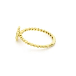 Cheap 18K Gold Circle Ring Gold