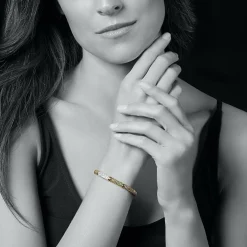 Flash Sale 18K Gold Diamond Bracelet | 6Mm Diamonds