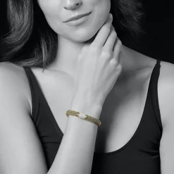 Discount 18K Gold Diamond Bracelet | 9Mm Gold