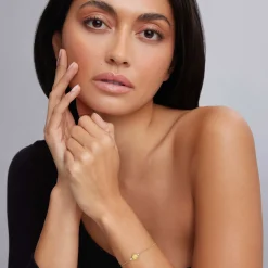 Cheap 18K Gold Diamond Circle Bracelet Diamonds