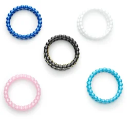 Shop 18K Gold Diamond Stacking Ring Set Stacking Rings