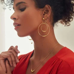 Online 18K Gold Graduated Bead Necklace Chains