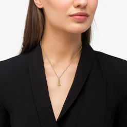 Discount 18K Gold King Pendant Necklace Gold