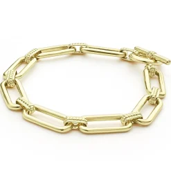 Shop 18K Gold Link Bracelet Gold