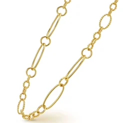 Outlet 18K Gold Link Necklace Gold