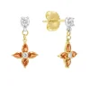 Best 18K Gold Marquise Diamond Drop Earrings Gemstones