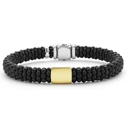 Hot 18K Gold Matte Ceramic Beaded Bracelet | 9Mm Bracelets